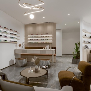 现代美容美甲店3D模型下载